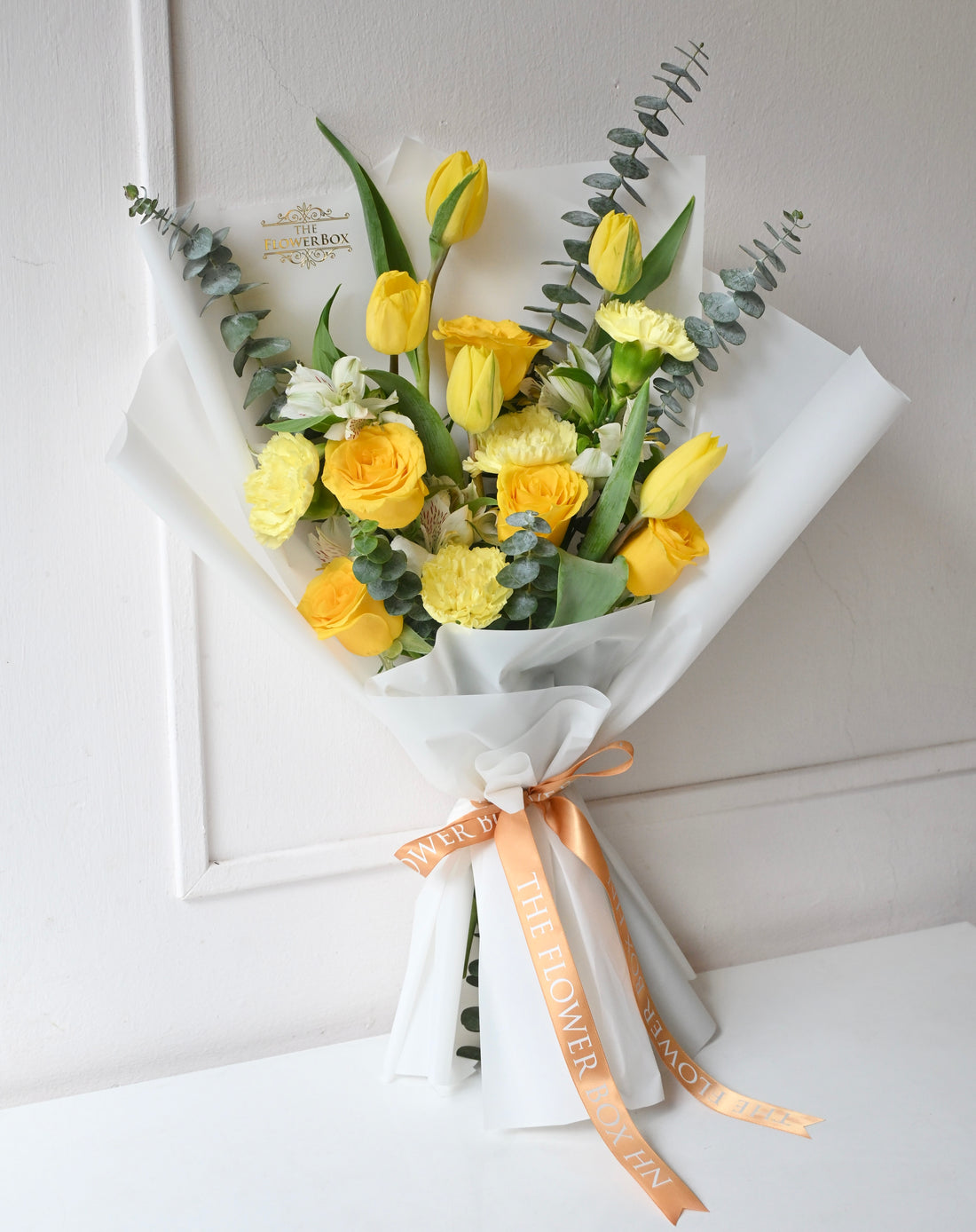 Yellow tulips