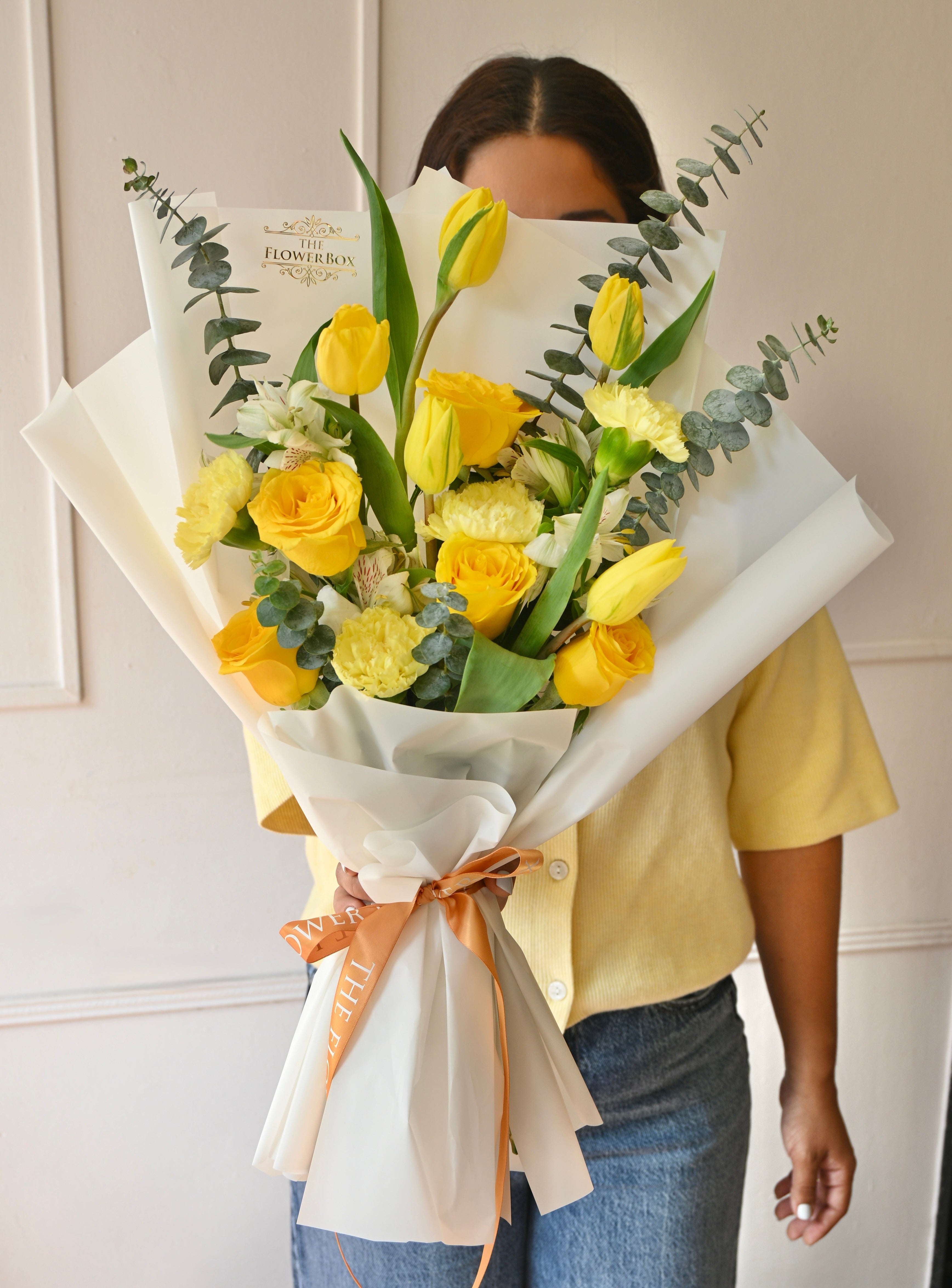 Yellow tulips