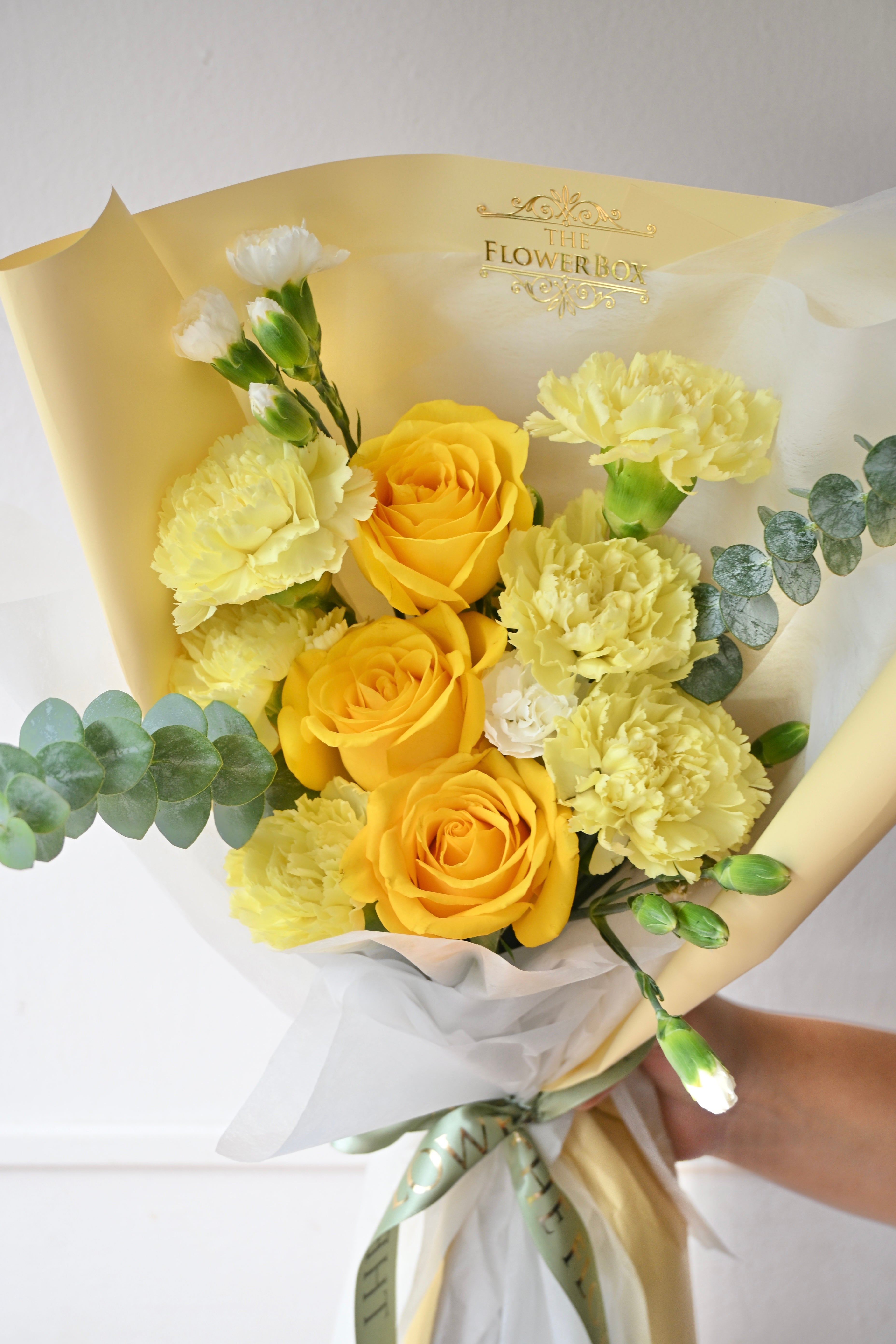 Lemon drop bouquet