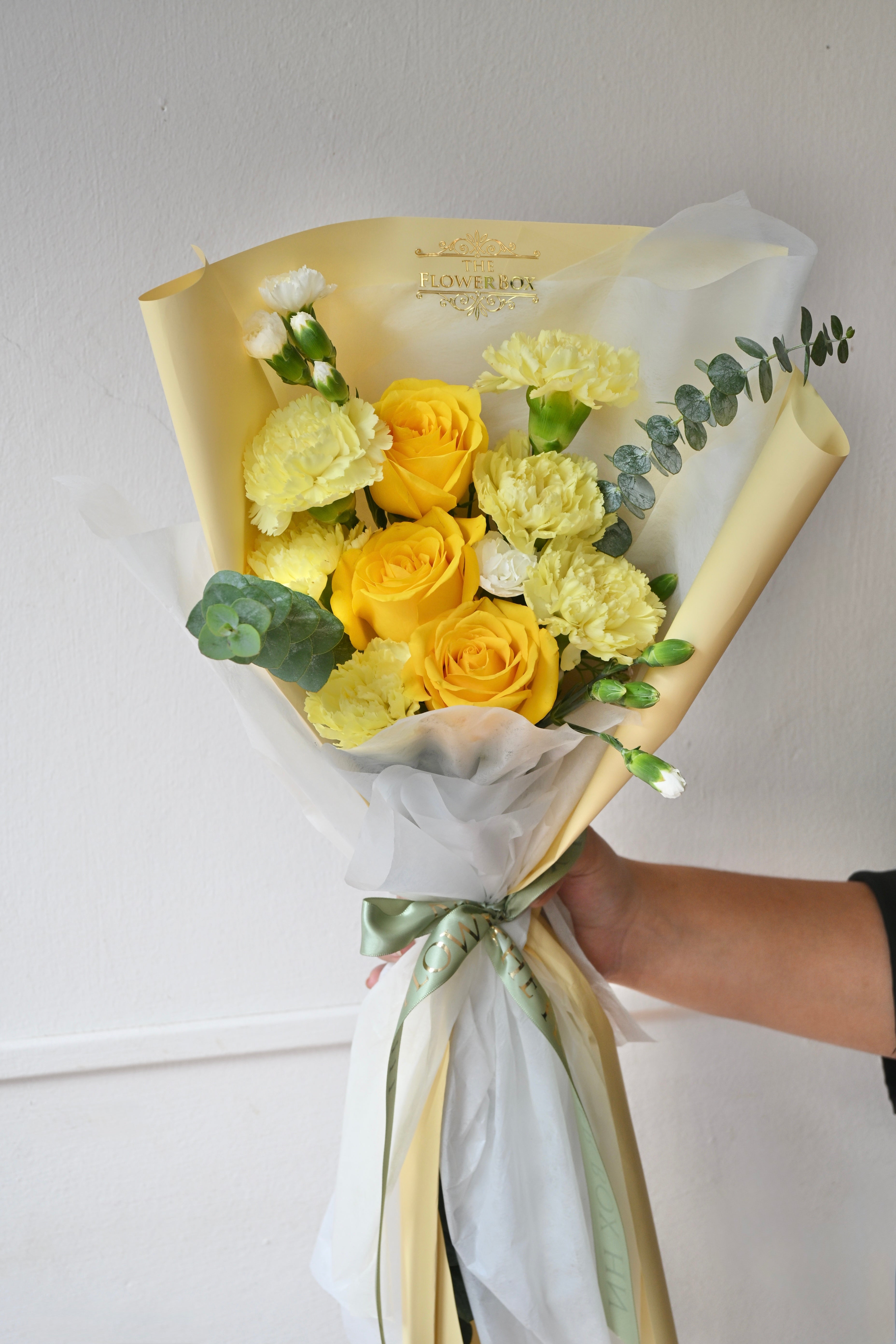 Lemon drop bouquet
