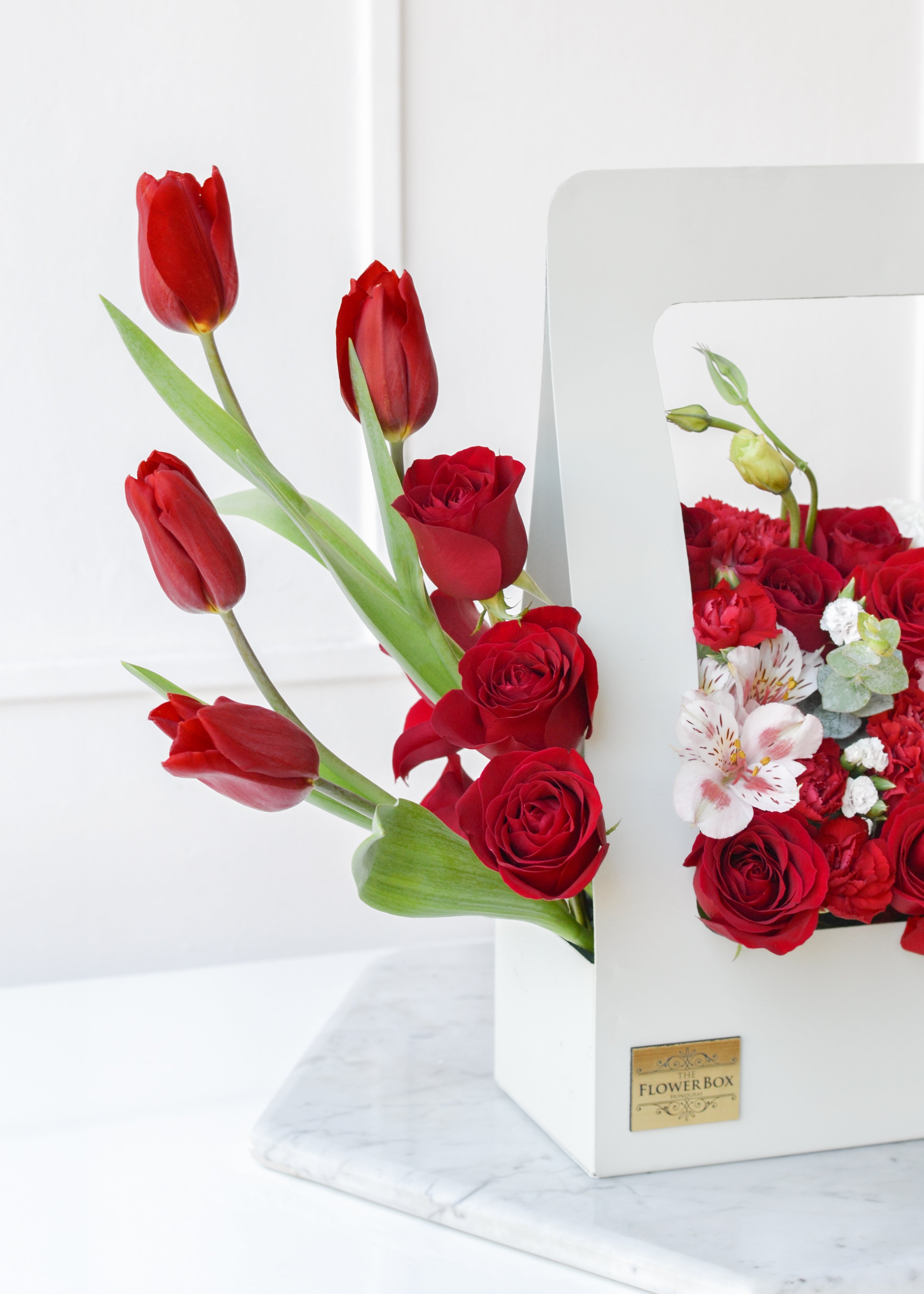 Signature Tulip Love Basket