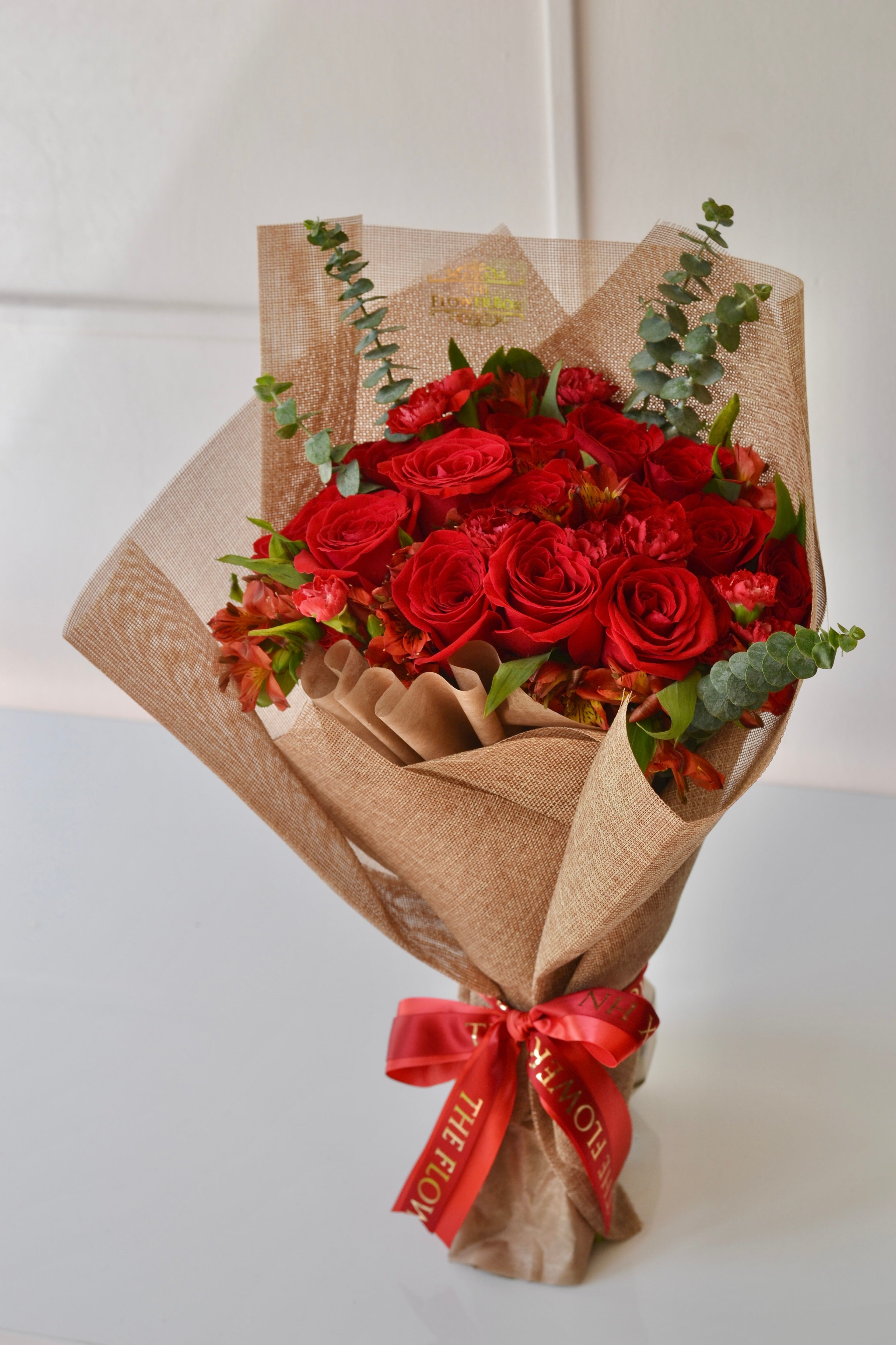 Red Vintage Bouquet