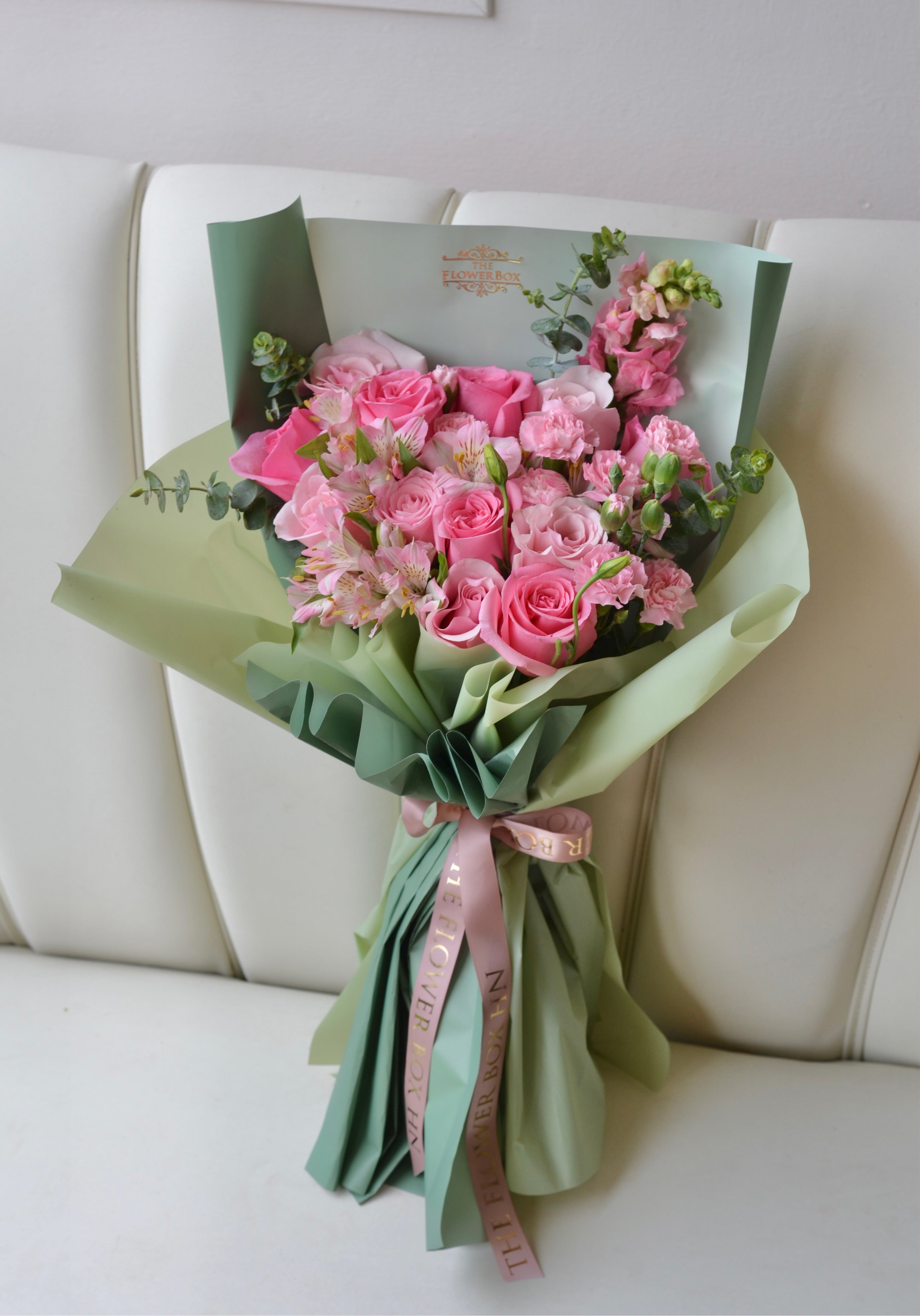 Pink Mint Bouquet